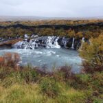 Barnafoss waterfall