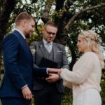 The Outdoor Wedding Scene Reykjavík Botanical Garden